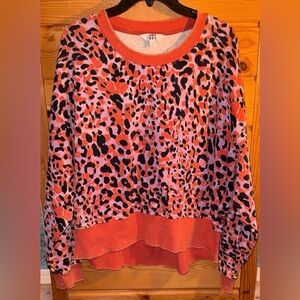 Leopard Print Sweatshirt